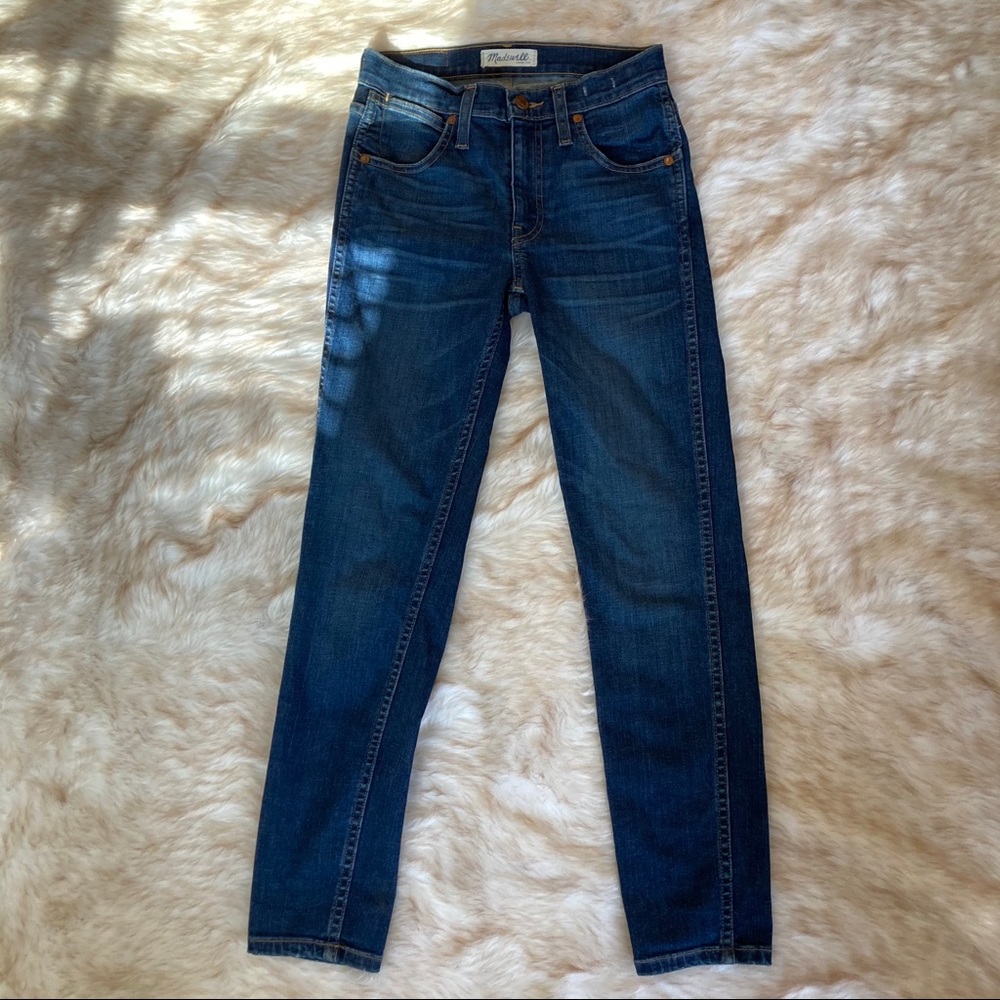 Madewell 9” High Riser Skinny Skinny Crop Jean 24